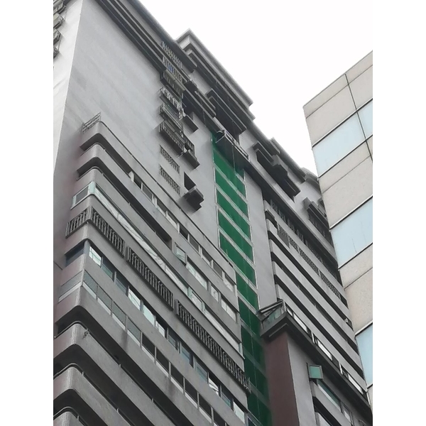 外牆防鳥網安裝實績